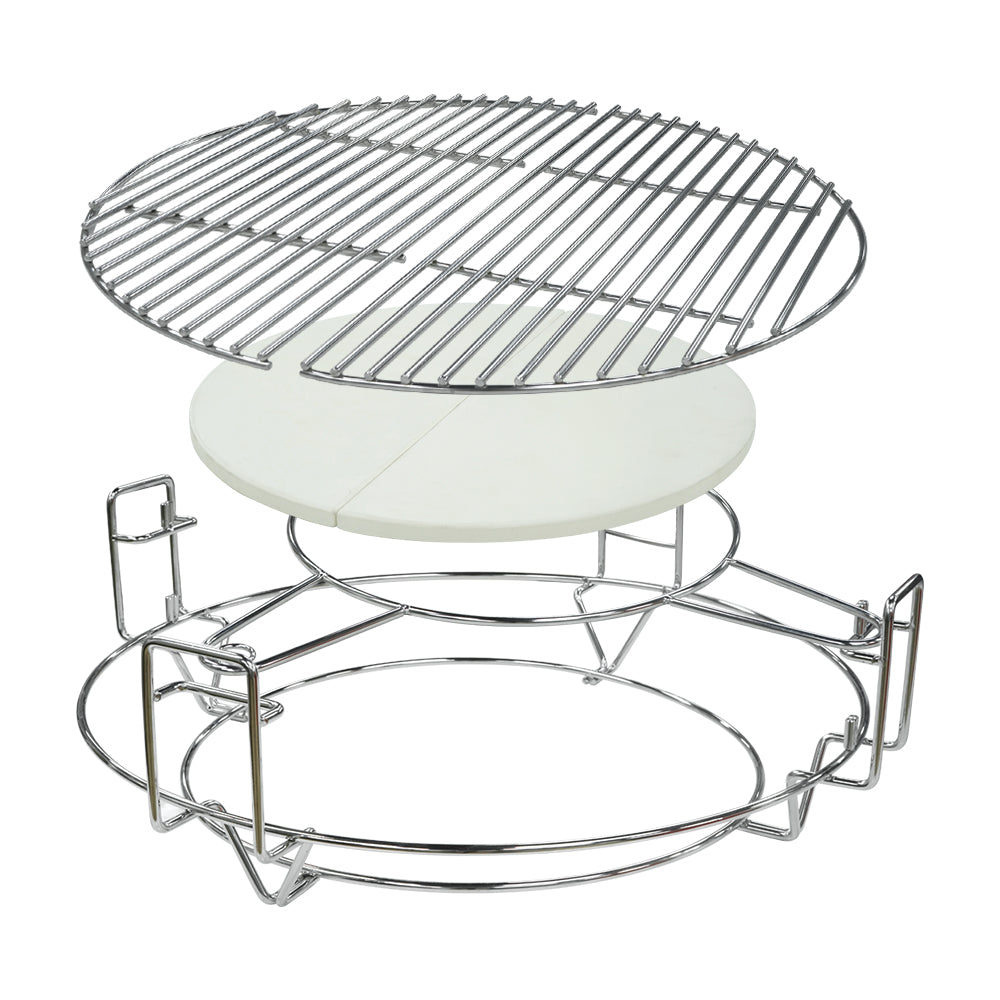 MY BBQ VERDEELSYSTEEM - Keramiek verdeelsysteem voor de Kamado