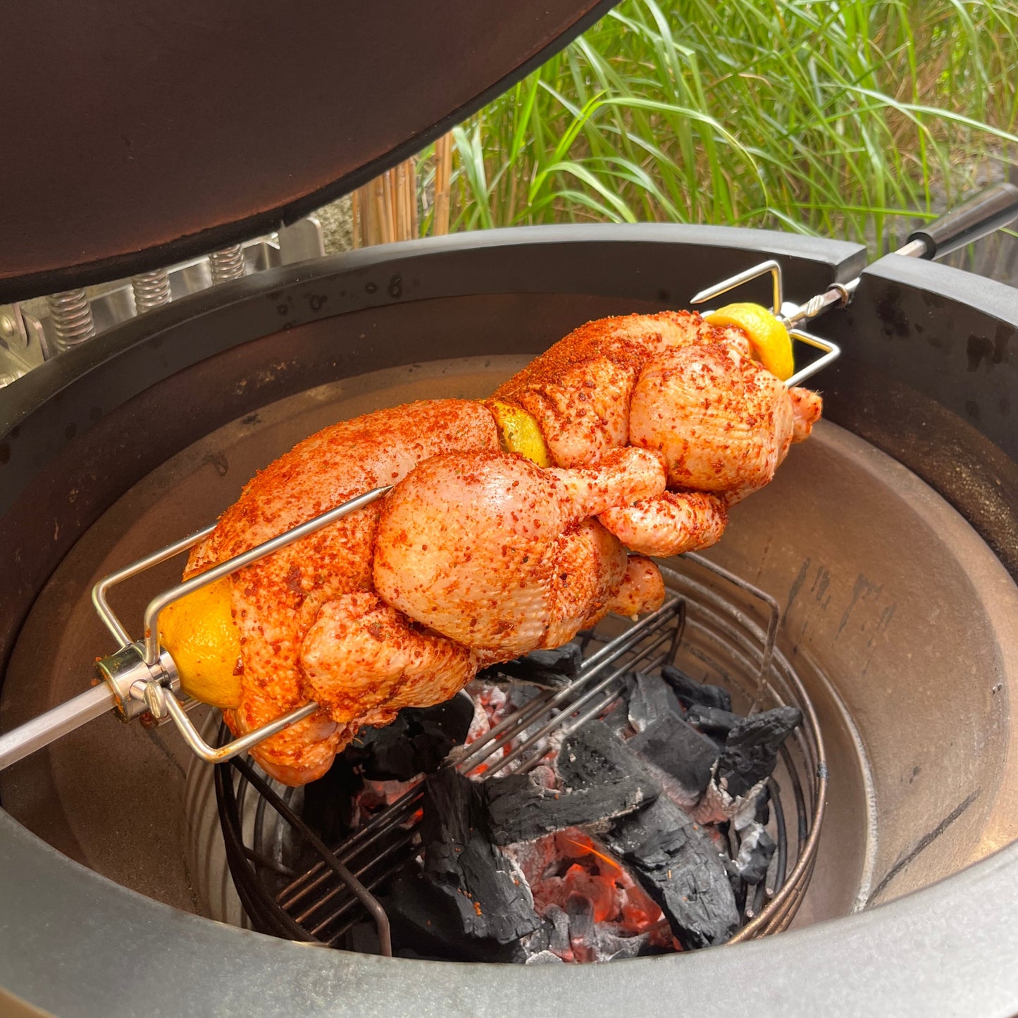MY BBQ ROTISSERIE - Large (Voor 21" BBQ) - Rotisserie kit voor de BBQ (draaispit)
