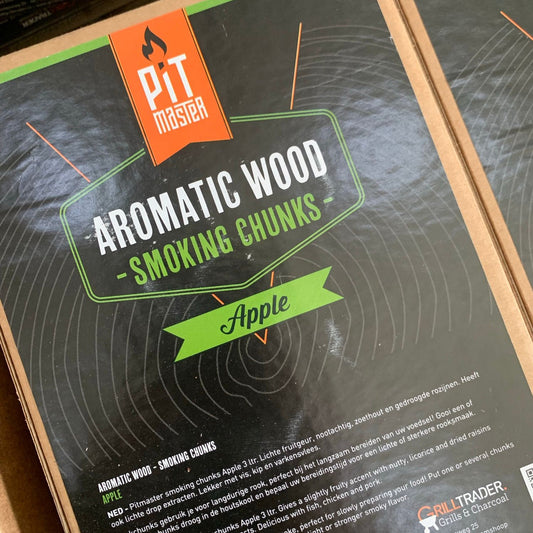 Pitmaster smokingchunks - Appel