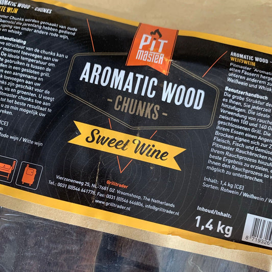 Pitmaster smokingchunks - Witte wijn