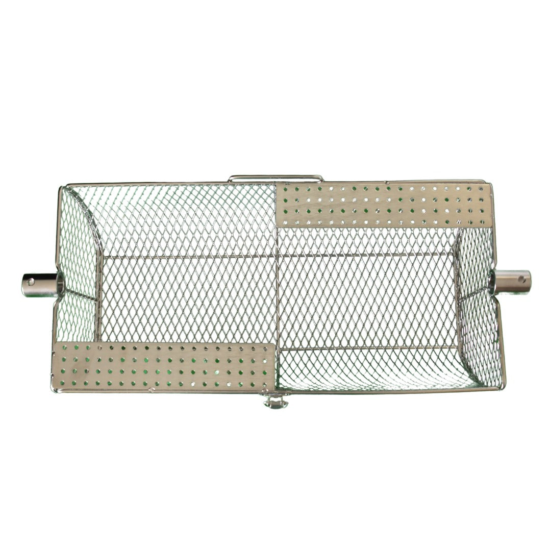 MY BBQ GRILLMAND VOOR ROTISSERIE - RVS grillmand voor de draaispit