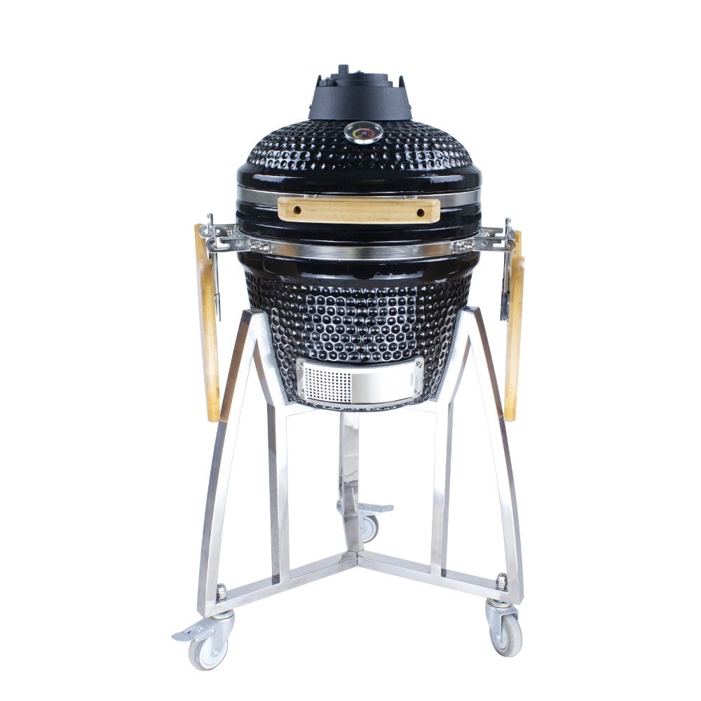 MY BBQ KAMADO SMALL - 16 Inch - Geschikt tot 4 personen + Gratis Regenhoes