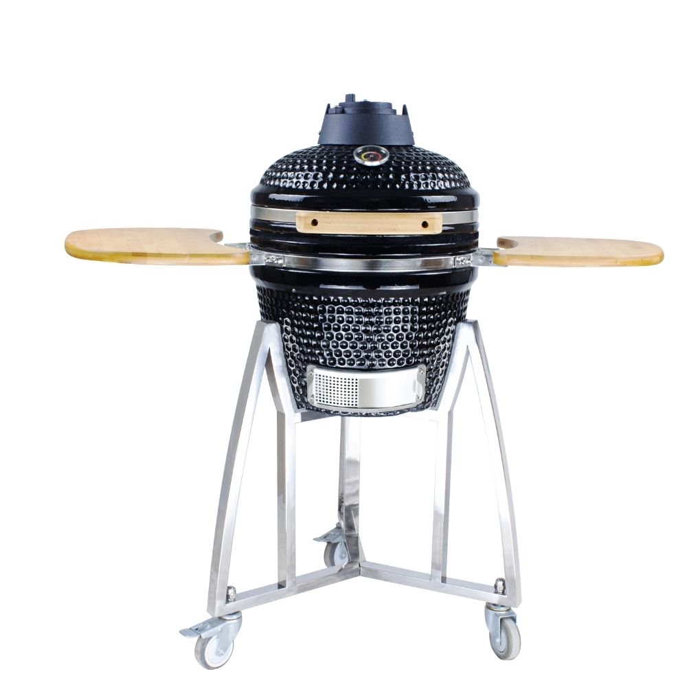 MY BBQ KAMADO SMALL - 16 Inch - Geschikt tot 4 personen + Gratis Regenhoes