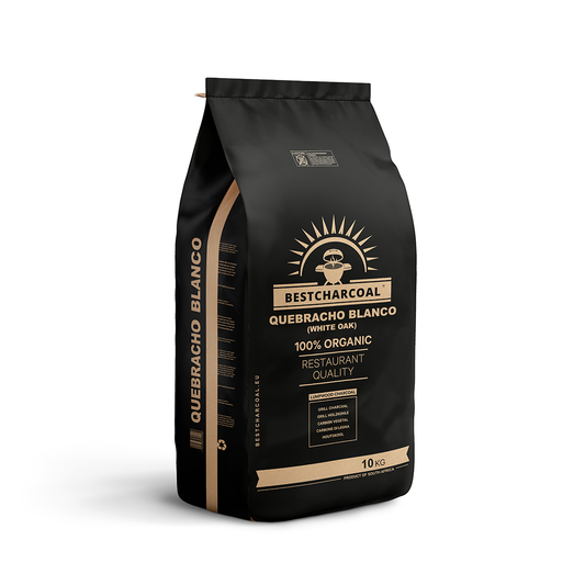 Quebracho Blanco - kwalitatieve, stevige houtskool - 10 kg