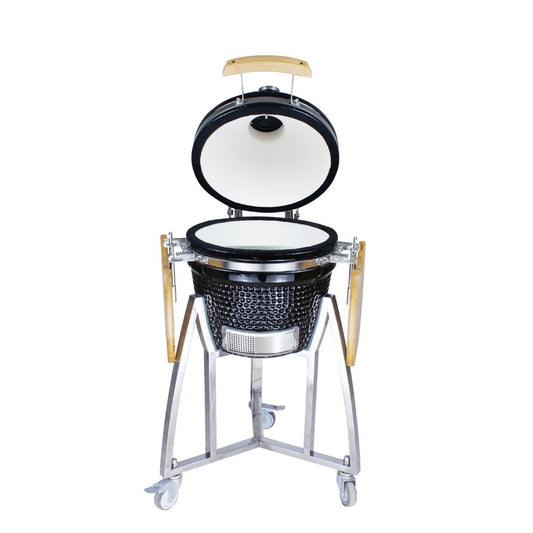 MY BBQ KAMADO SMALL - 16 Inch - Geschikt tot 4 personen + Gratis Regenhoes