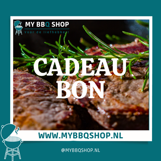 MY BBQ CADEAUBON - Het perfecte cadeau voor de barbecue liefhebber!